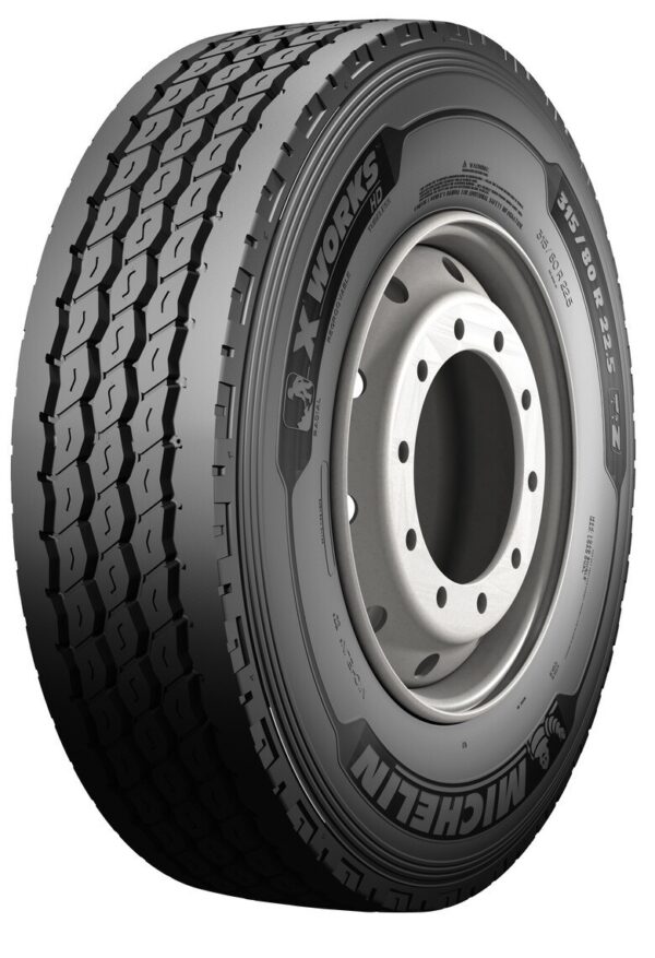 13R22.5 Michelin X WORKS HD Z 156/151K M+S 3PMSF Steer MIXED USE DBA70